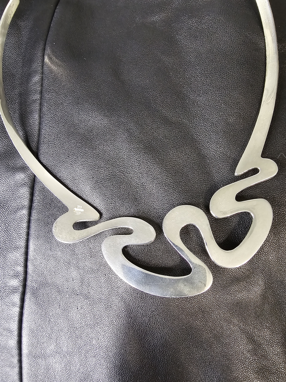 Dominique Dinouart Sterling Silver Wave - Modern Women’s Jewelry - Picture 5 of 8